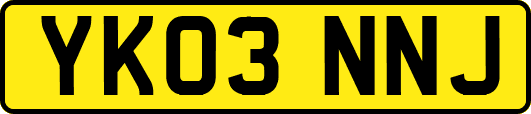 YK03NNJ