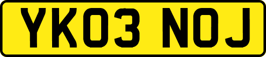 YK03NOJ