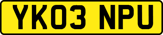 YK03NPU