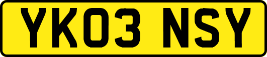 YK03NSY