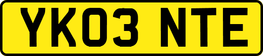 YK03NTE