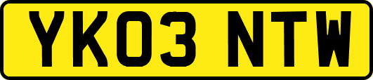 YK03NTW