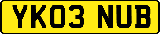 YK03NUB