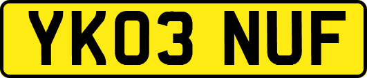 YK03NUF