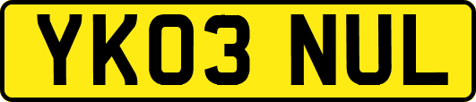 YK03NUL