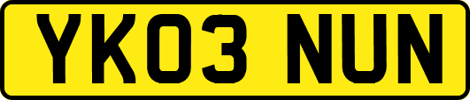 YK03NUN