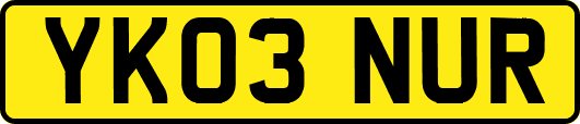 YK03NUR