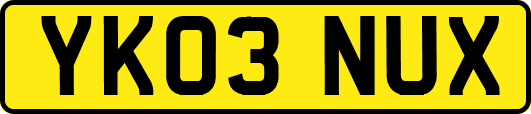 YK03NUX