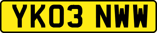 YK03NWW