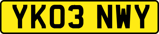 YK03NWY