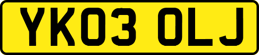 YK03OLJ