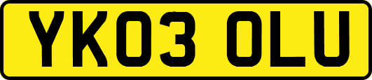 YK03OLU
