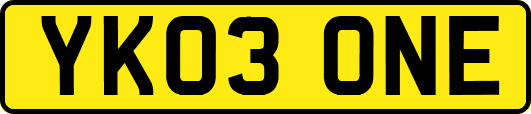 YK03ONE