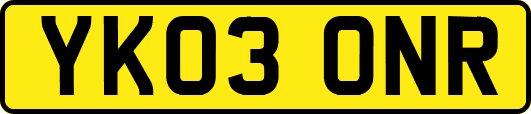 YK03ONR