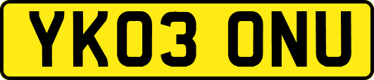 YK03ONU