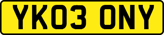 YK03ONY