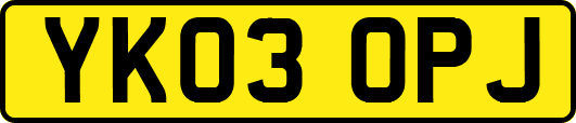 YK03OPJ
