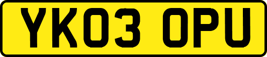 YK03OPU