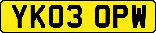 YK03OPW