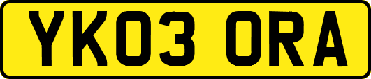 YK03ORA