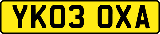 YK03OXA