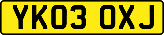 YK03OXJ