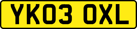 YK03OXL