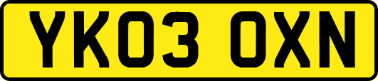 YK03OXN
