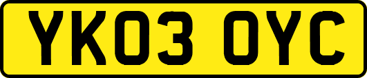 YK03OYC