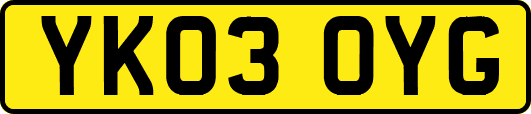 YK03OYG