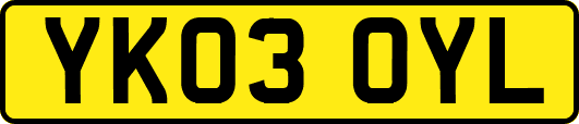 YK03OYL