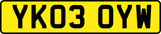 YK03OYW