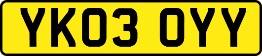 YK03OYY