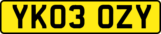 YK03OZY