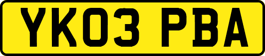 YK03PBA