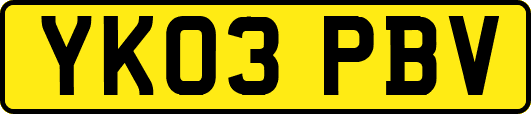 YK03PBV