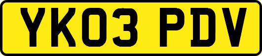 YK03PDV