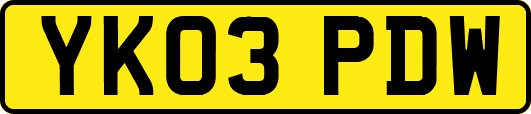 YK03PDW