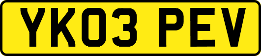 YK03PEV
