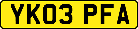 YK03PFA