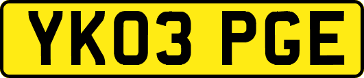 YK03PGE
