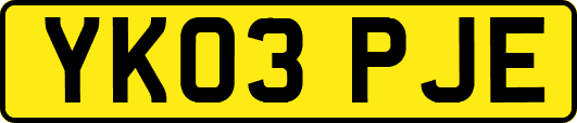 YK03PJE