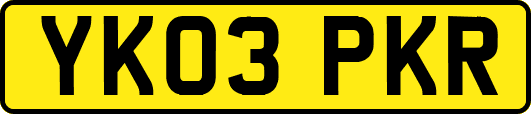 YK03PKR