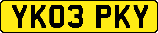 YK03PKY