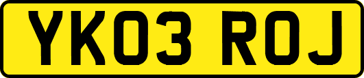 YK03ROJ