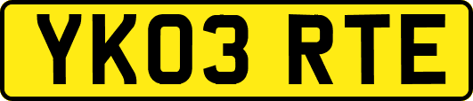 YK03RTE