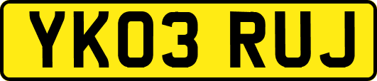 YK03RUJ