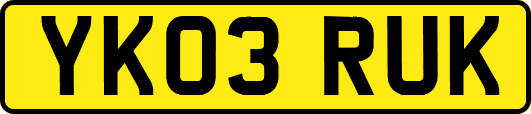 YK03RUK