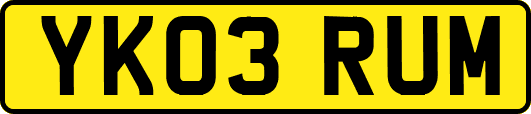 YK03RUM