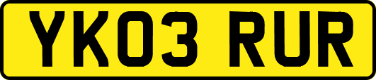 YK03RUR